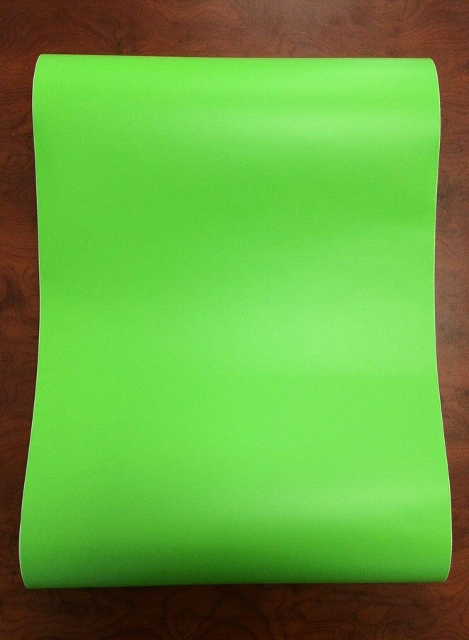 Fusion Graphix Matt Green Vinyl Contact Paper Decorative Self Adhesive Shelf Liner Waterproof Removable Peel and Stick Wallpaper for Bedroom Living Room Wall Décor (12x90 inch) - Image 2